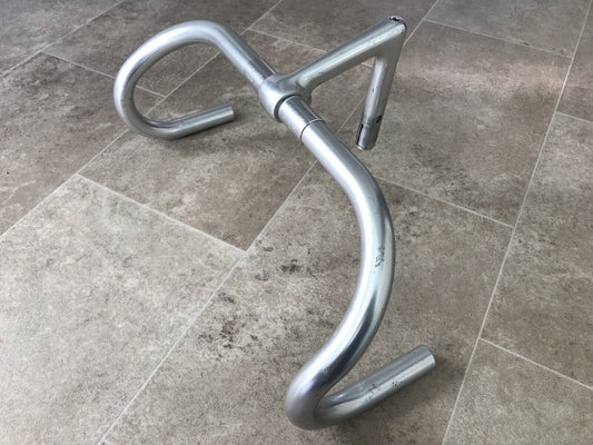Mavic 350 Drop Handlebar and 120mm Mavic Quill Stem Rare Classic Retro 80’s/90’s