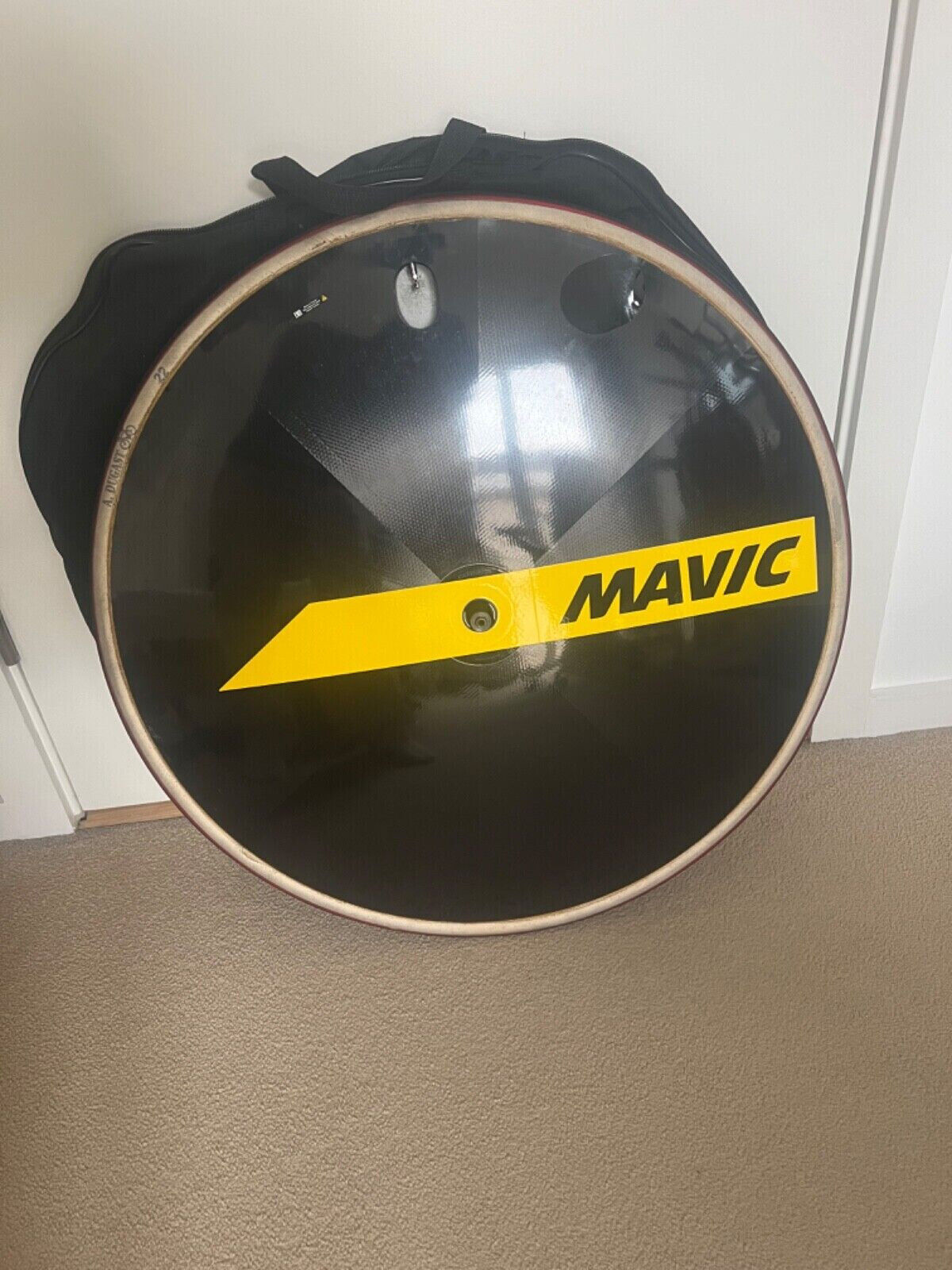 Mavic Comete Front Track Lenticular Carbon Disc Wheel