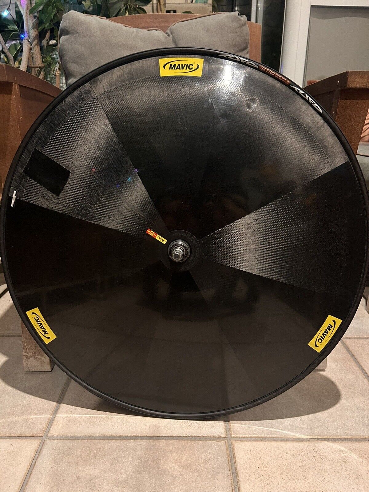 Mavic Comete Track Disc Wheel - Used only for racing - 2014 model