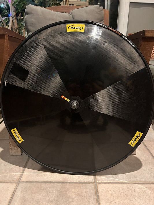 Mavic Comete Track Disc Wheel - Used only for racing - 2014 model