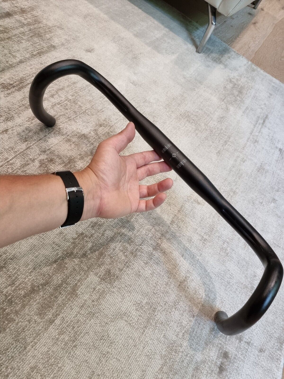 New Cannondale Two ShortDrop, 7050 alloy, 12 deg flare drop handlebar