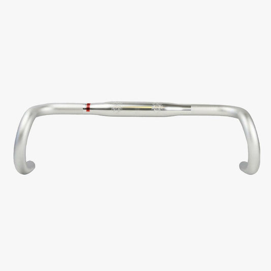 Nitto M137SSB Oversize Gravel Drop 31.8mm Clamp 540mm Width Handlebars In Silver