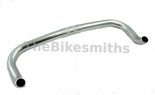 Nitto RB-002 Bullhorn Handlebar 38cm 26.0mm Road Bike Silver