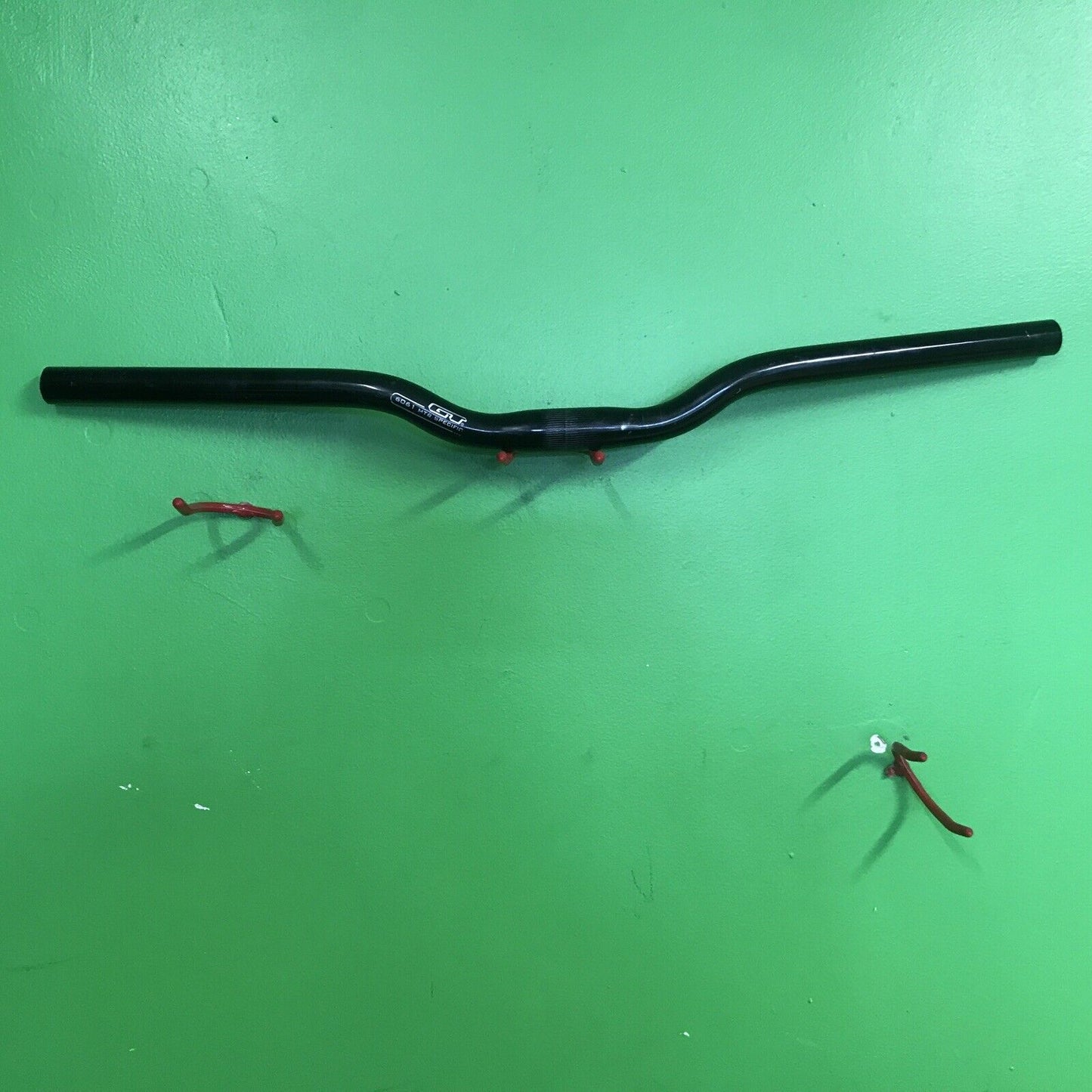 OE GT 6061  RISER HANDLEBARS 25.4x600mm 'BLACK' RETRO MTB s/72