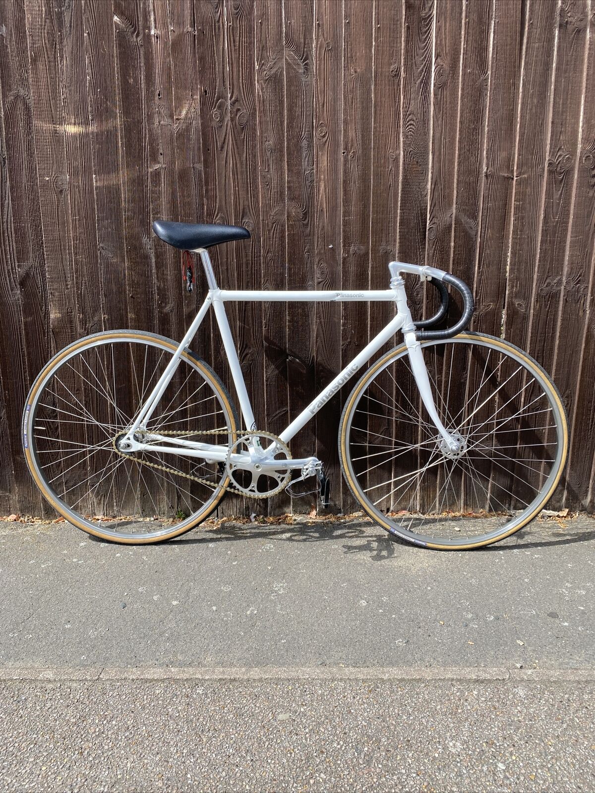 Panasonic NJS track bike pista fixie fixed gear cinelli campagnolo Dura Ace EAI