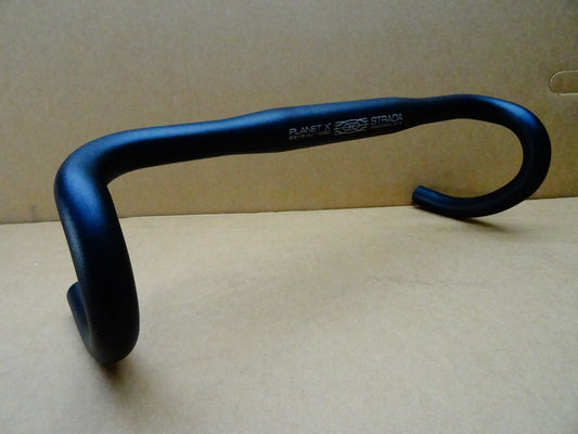 Planet X Strada Anatomic Compact Drop Bars 31.8mm x 400mm Triple Butted Unused
