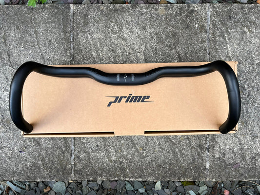 Prime Orra Gravel Drop handlebar, 42cm Wide, 16 Deg Flare, 20mm Rise, 31.8mm