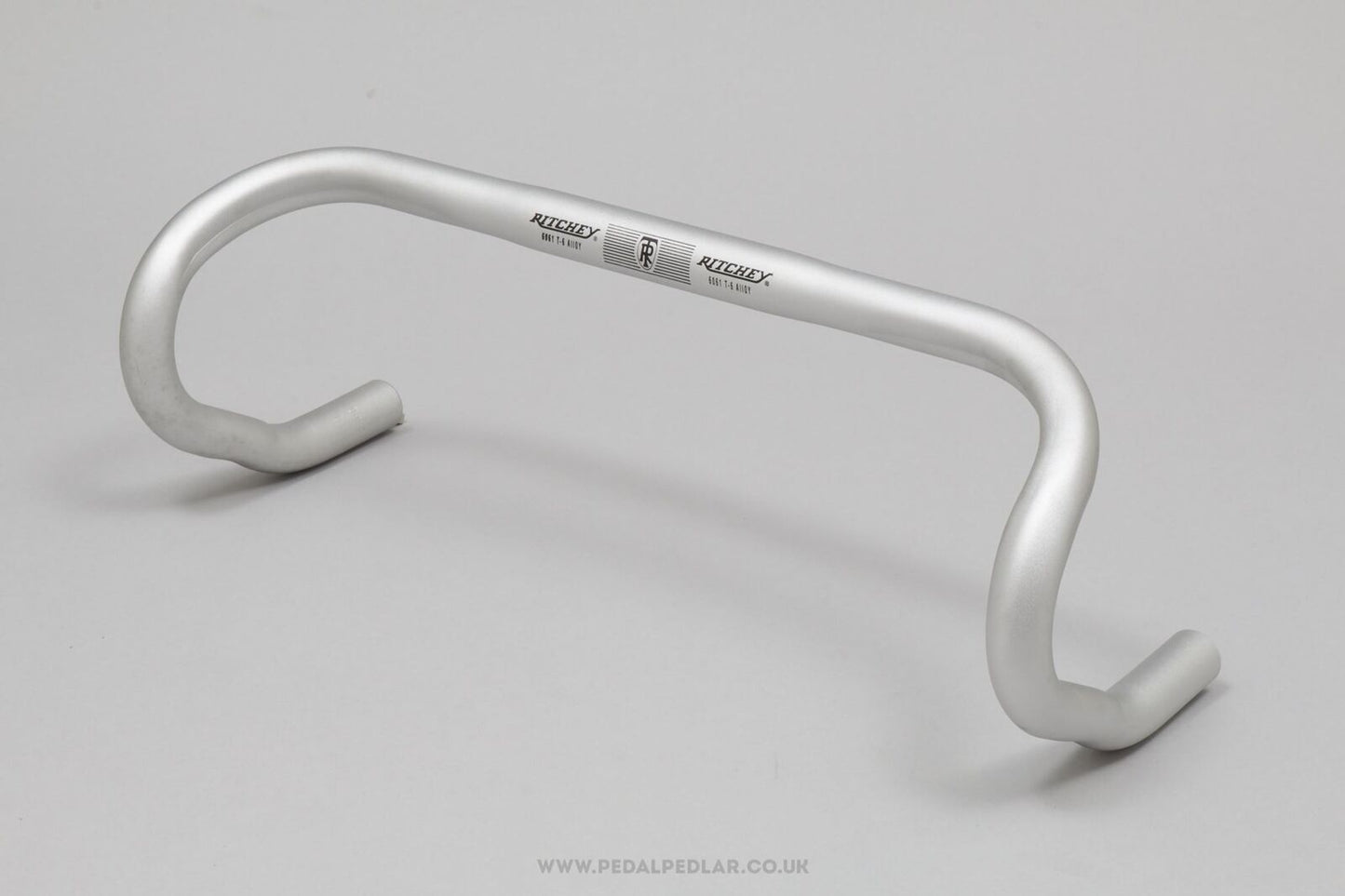 Ritchey Logic Comp Silver NOS 43 cm Anatomic Drop Handlebars - Classic Drops