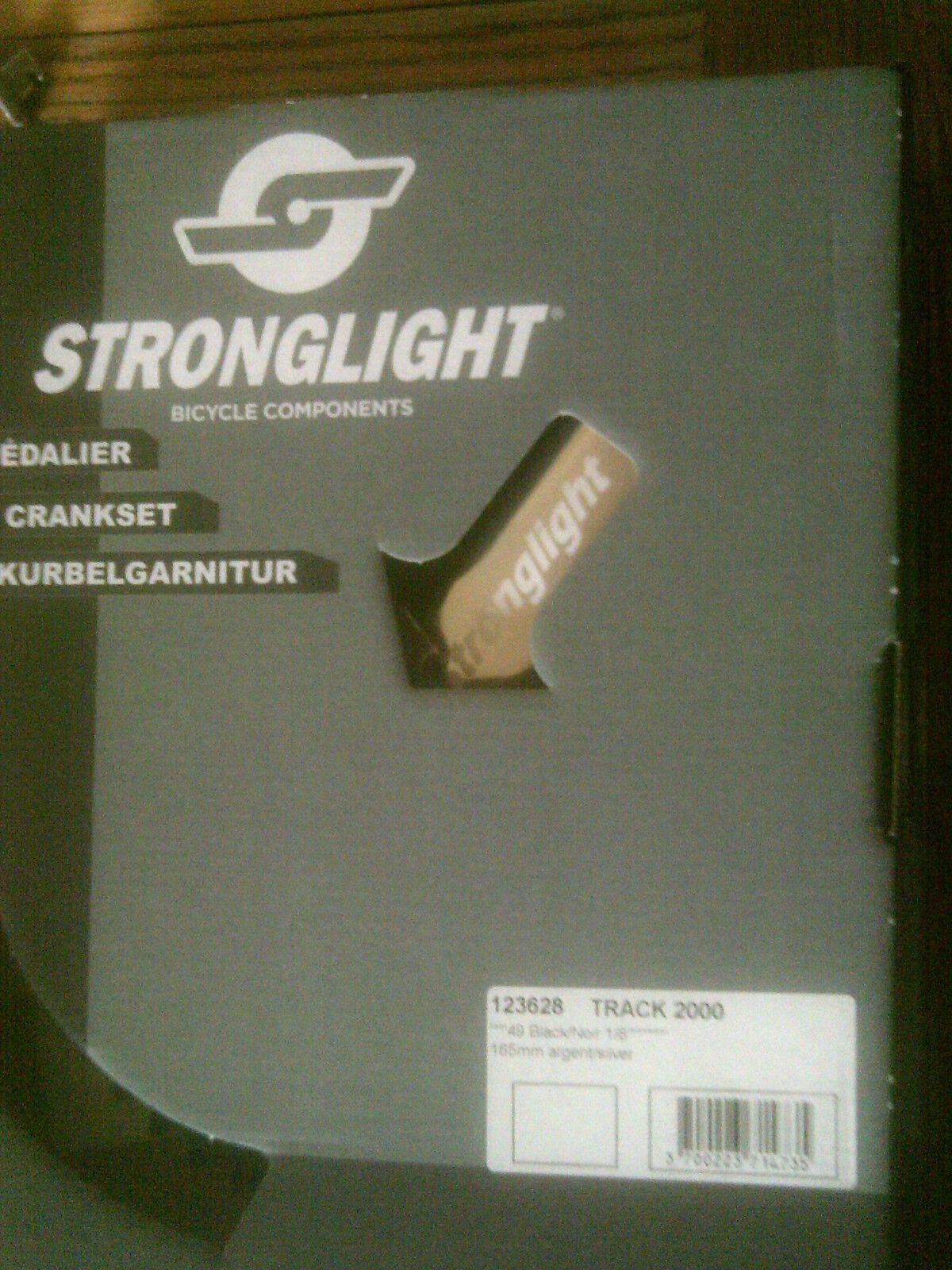 STRONGLIGHT TRACK 2000 CHAINSET, PISTA 165mm