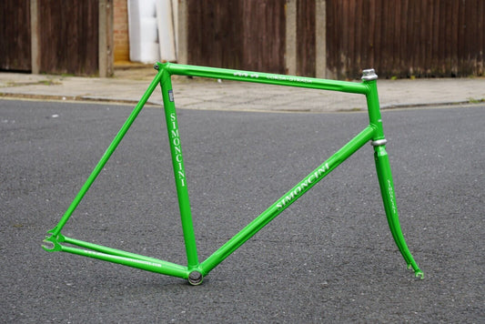 Simoncini track frameset fixed gear columbus fixie frame size L