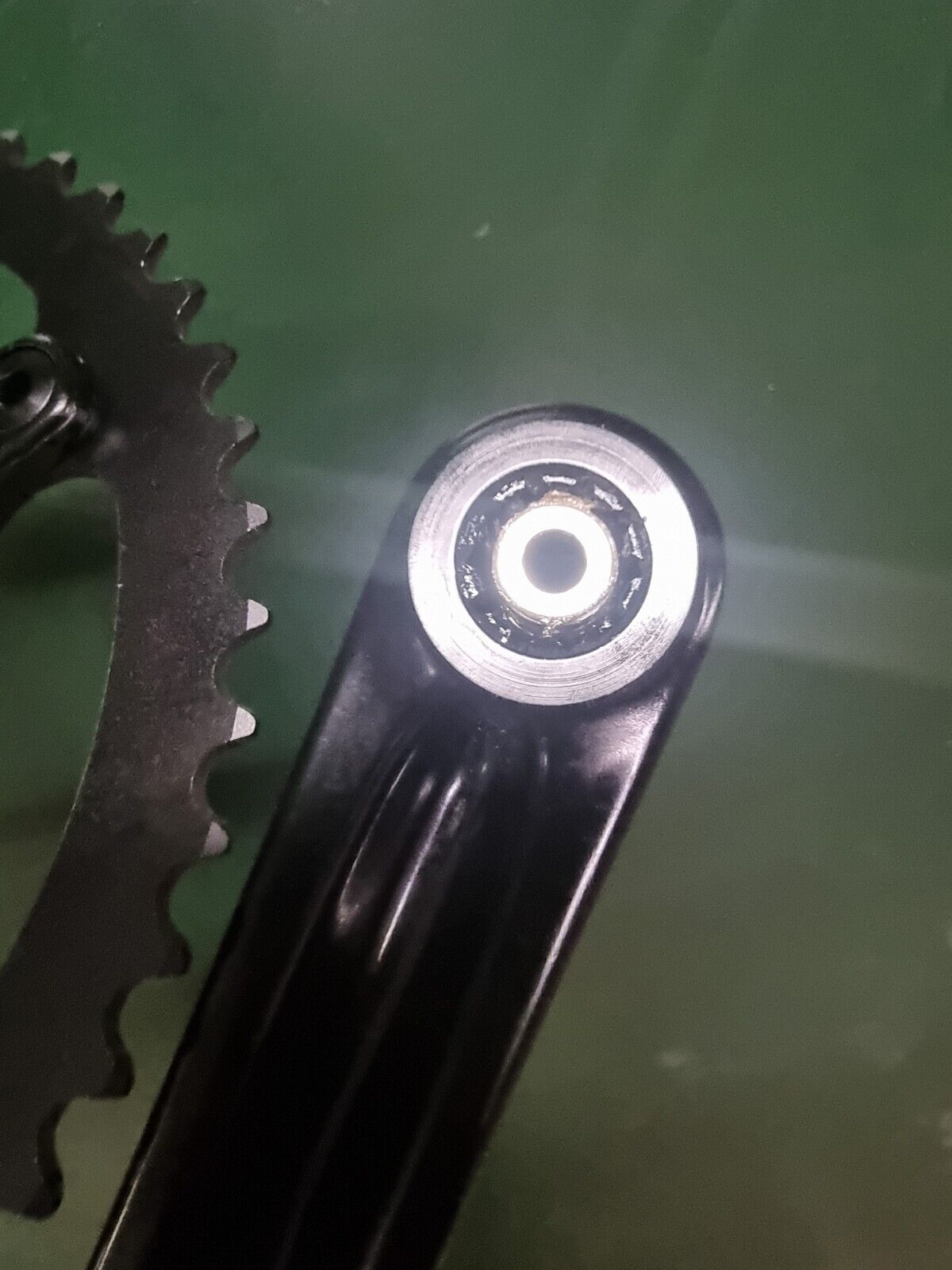 Sram omnium gxp track crankset 167.5mm fixed gear 144bcd 48t bsa bb