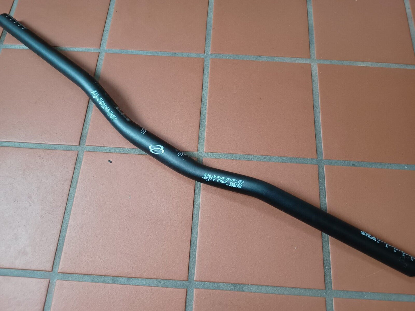 Syncros X-Country MTB XC Alloy Riser Bars 25.4mm X 635mm Retro
