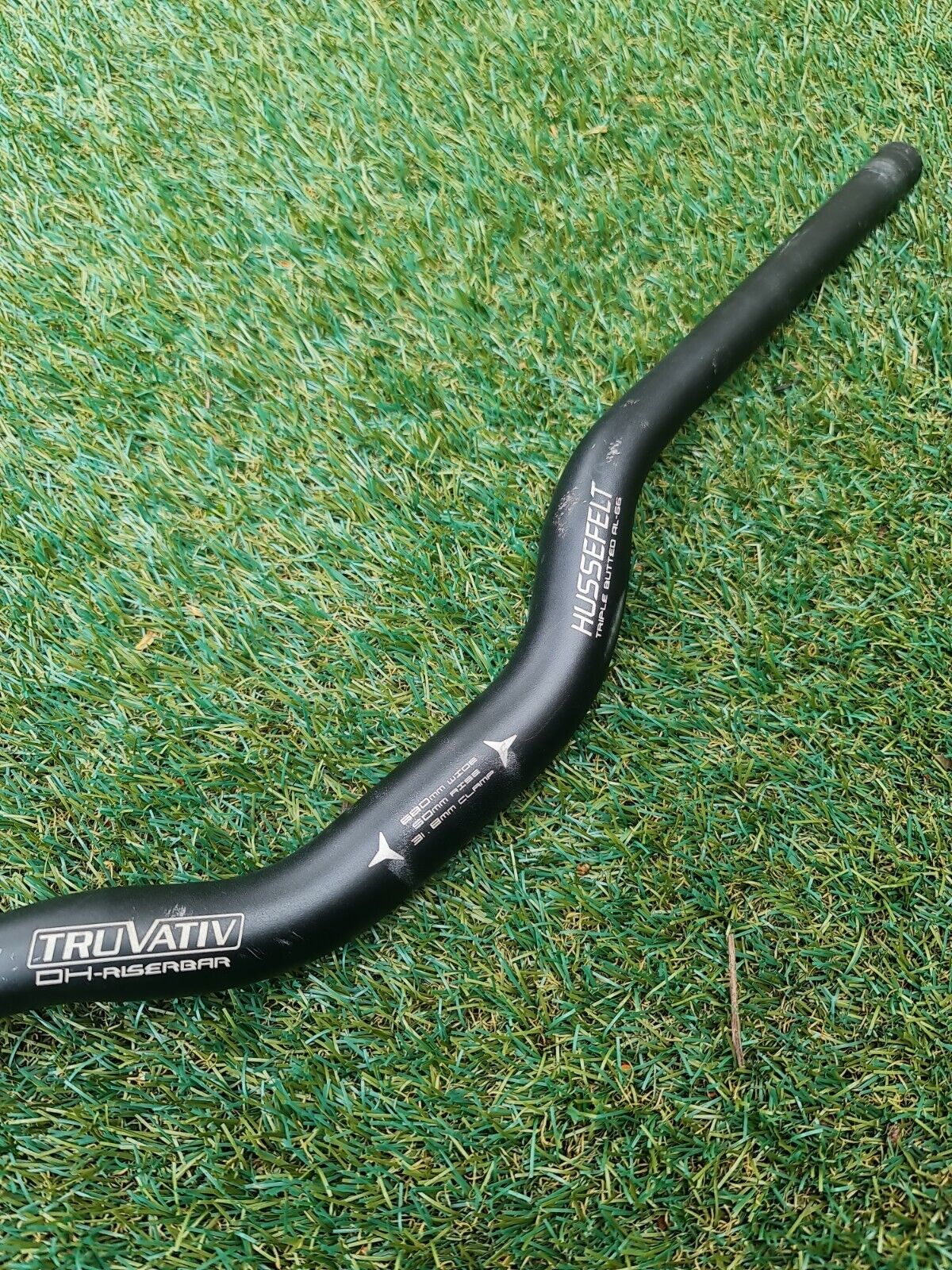 TRUVATIV HUSSEFELT DH Riser Bar 31.8 MTB Bar 680mm 50mm Rise
