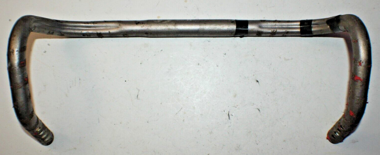 Trek Icon Sterling Series Drop Bar Handlebar Gray 25.4mm 44cm Road USA Shipper