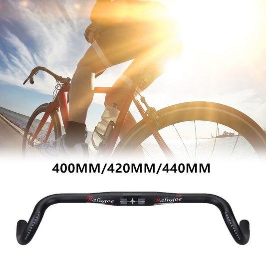UK-BALUGOE Full Carbon Fiber Road Bicycle Racing Drop Handlebar 400/420/440mm