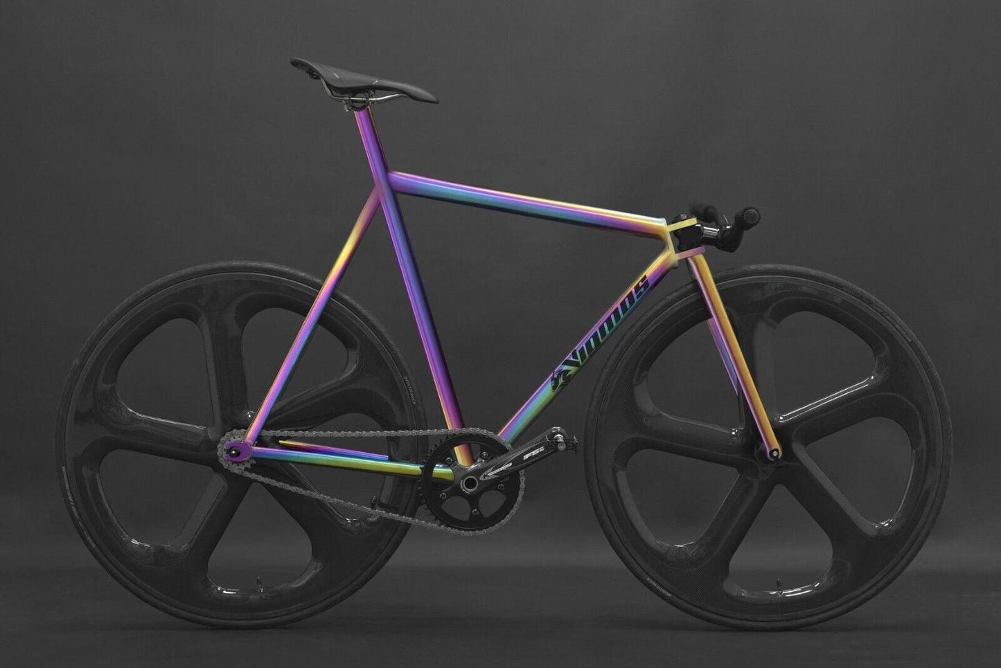 Vigmos Titan Singlespeed Fixie Bahnrad track bike Rad Fahrrad titanium custom