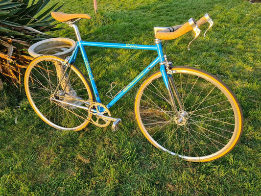 Vintage '80s Giacomelli Viper Road frame single speed bike - Columbus steel