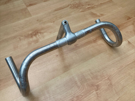 Vintage GB Maes Flared Drop Handlebars with short reach (50mm) SR Stem