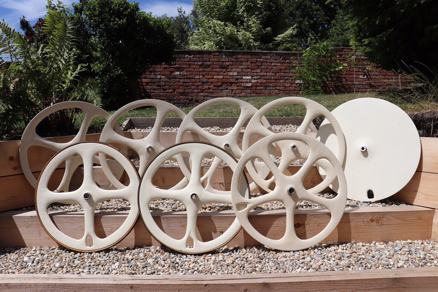 Vintage Track Road Rear Pista Wheels Lo Pro Peterhof Fixie