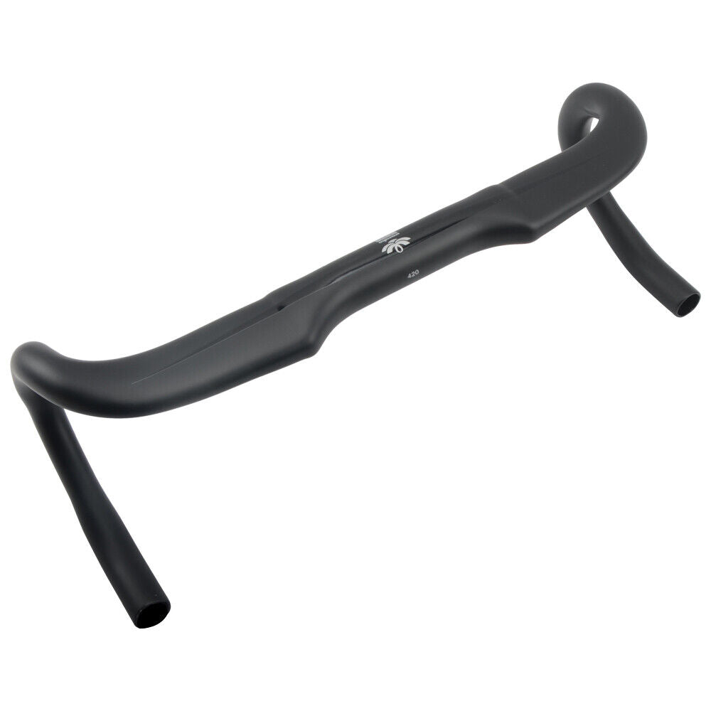 WACAKO Full Carbon Fiber Road Bike Drop Bar Bent Cycling Handlebars 31.8mm Matte