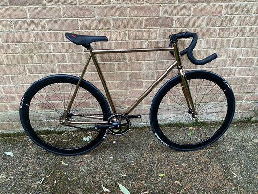 Wlkie Bicycles Fixed Gear / Single Speed Flip Flop. Hoplite 4130 Chromoly.