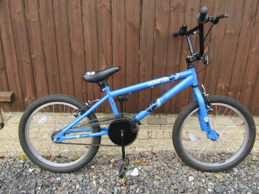 X Rated Quarter Boys Girls Blue BMX Bike Bicycle Cycle Single Speed 20 in Wheel