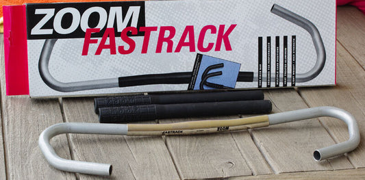 Zoom Fastrack Bullbar handlebar, 560mm, silver, incl. zoom handles, approx. 250g, NEW
