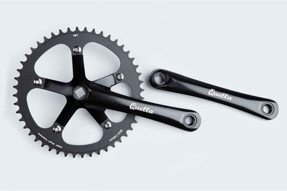 Quella Track Crankset 48t for Fixed Gear/Single Speed