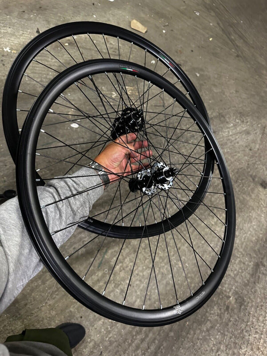 gipiemme pista clincher track wheelset flip flop 700c