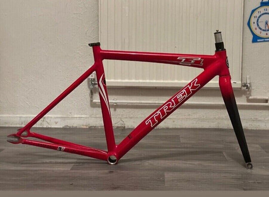 trek t1 track frameset size 50 fixed gear frame and forks
